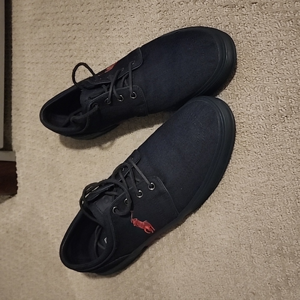 Ralph Lauren canvas sneakers